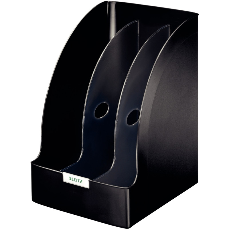 Porte-revues 3 compartiments LEITZ noir