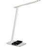 Lampe LED Orbit blanc et argent