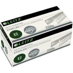 Paquet de 2 500 agrafes Leitz E2 pour agrafeuse électrique 5533
