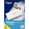 Boîte de 1 400 étiquettes multi-usages l.105mm x H.39mm