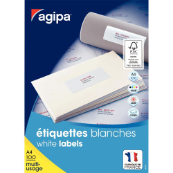 Boîte de 5 600 étiquettes multi-usages l.52,5mm x H.21,2mm