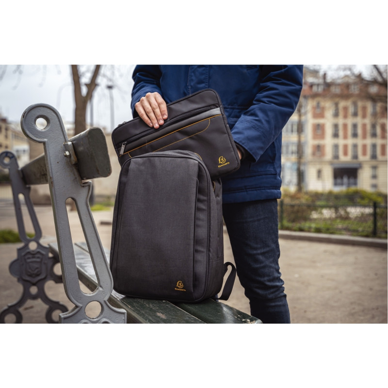 Sac à dos smart exactive gris chiné