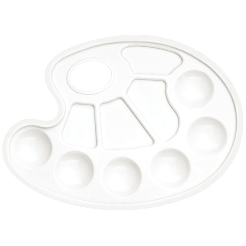 Palette plastique ovale 10 alvéoles