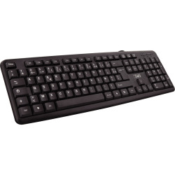 Clavier filaire T'NB Bridge Slim couleur noir