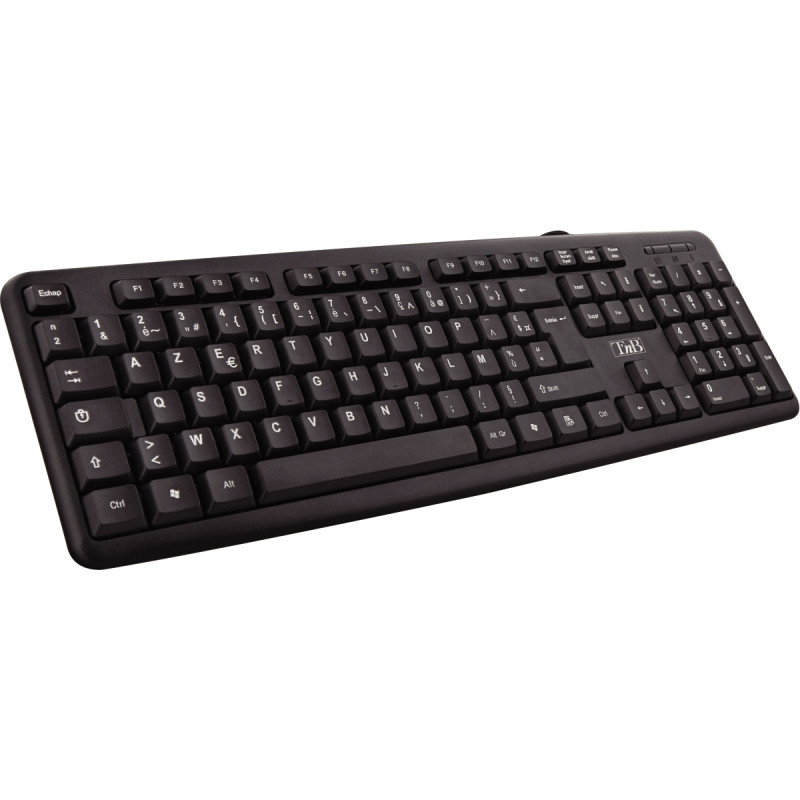 Clavier filaire T'NB Bridge Slim couleur noir