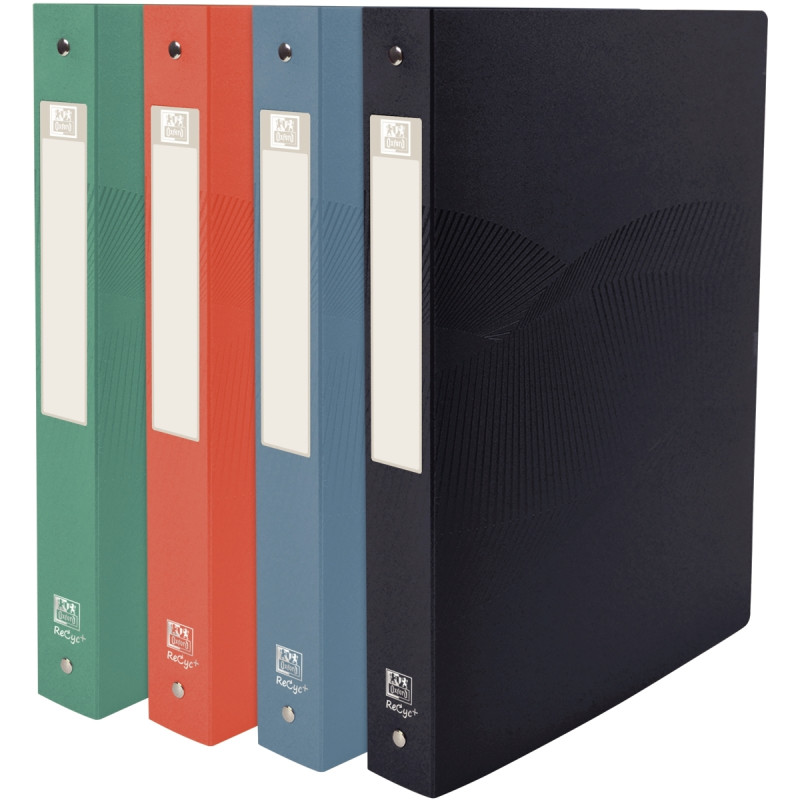 Classeur 4 anneaux en polypropylène OSMOSE RECYC+, format A4, dos 4 cm