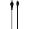 Cordon USB type A vers type C 2m noir