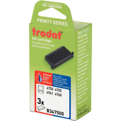 Blister de 3 recharges 6/4750 Bicolores