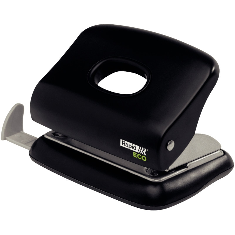 Perforateur Rapid Eco 2 trous noir