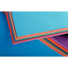 Paquet de 24 feuilles de papier couleur 160g 50x65cm assortis