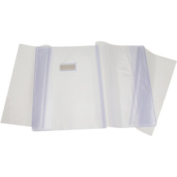 Paquet de 10 protège-cahiers avec rabats épaisseur 22/100ème 21 x 29,7