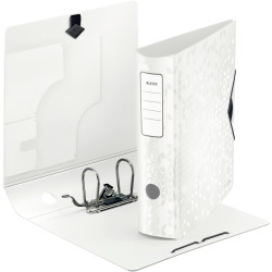 Classeur à levier en polypropylène Leitz WOW Active 180°, dos 75 mm, b