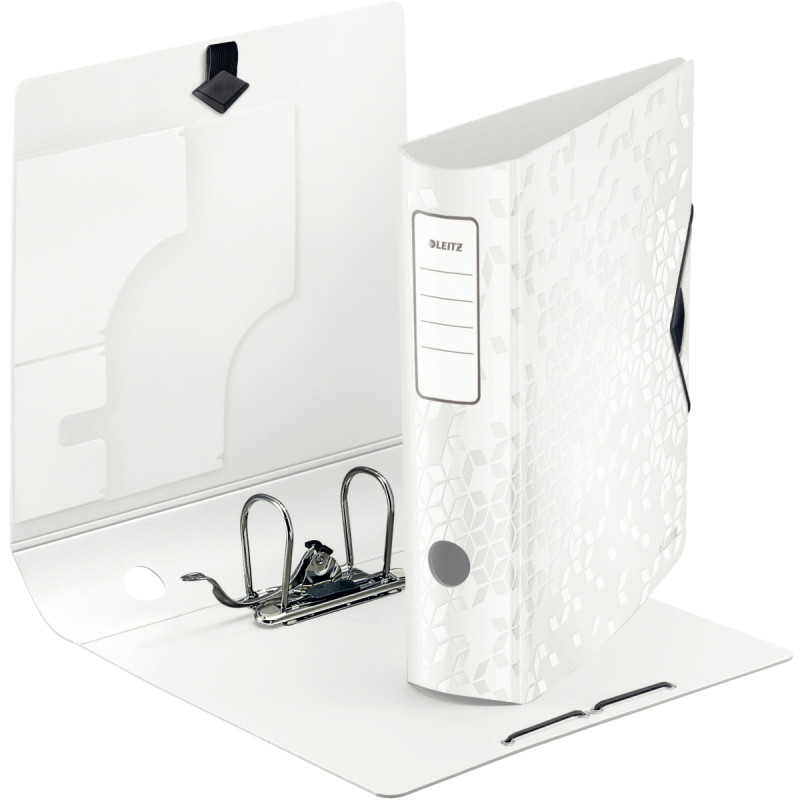 Classeur à levier en polypropylène Leitz WOW Active 180°, dos 75 mm, b