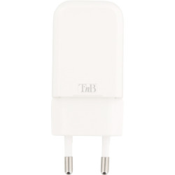 Chargeur secteur 1 port USB-A 5W blanc