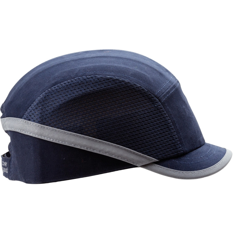 Casquette avec visière bleu marine