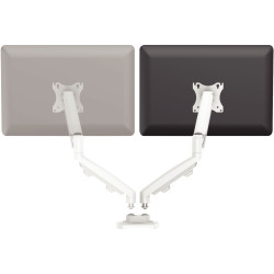 Kit 1 bras porte-écran double EPPA blanc