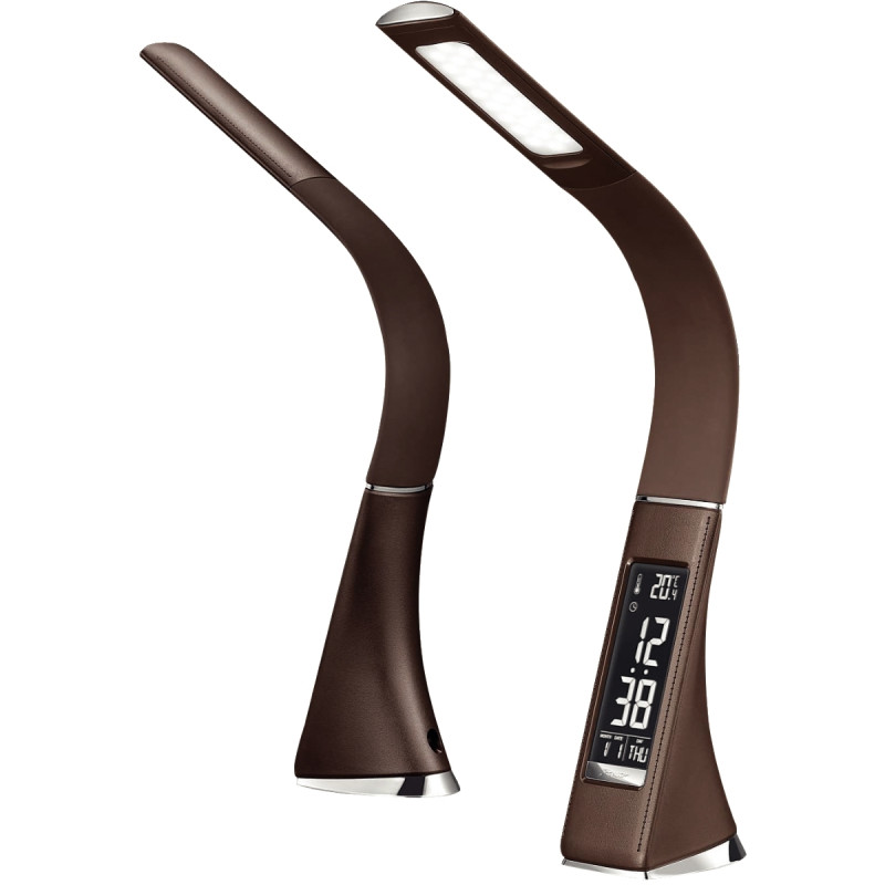 Lampe LED Gilda marron