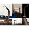 Lampe LED Gilda marron