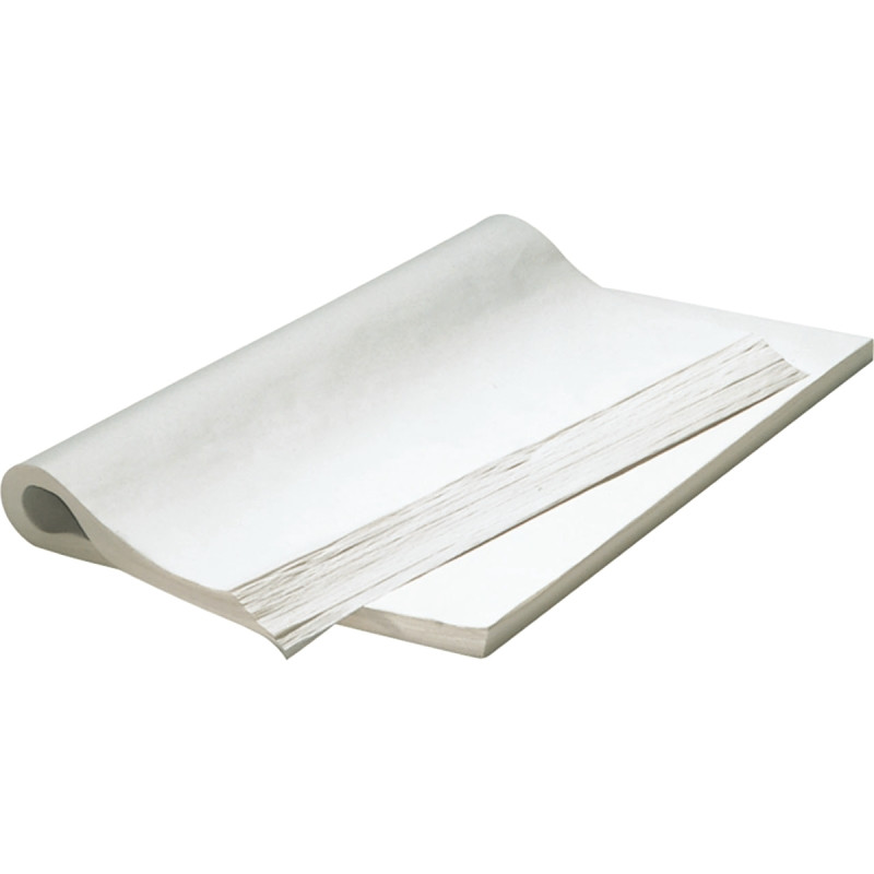Paquet de 500 feuilles mousseline 75x50cm blanches