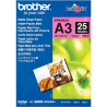 Paquet de 25 feuilles de papier photo mat marque Brother format A3 (29