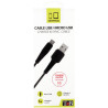 Cordon USB type A vers type micro USB B 1m noir