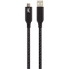 Cordon USB type A vers type micro USB B 3m noir
