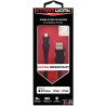 Cordon USB type A vers type Lightning 3m noir