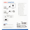 Adaptateur USB-C vers VGA blanc
