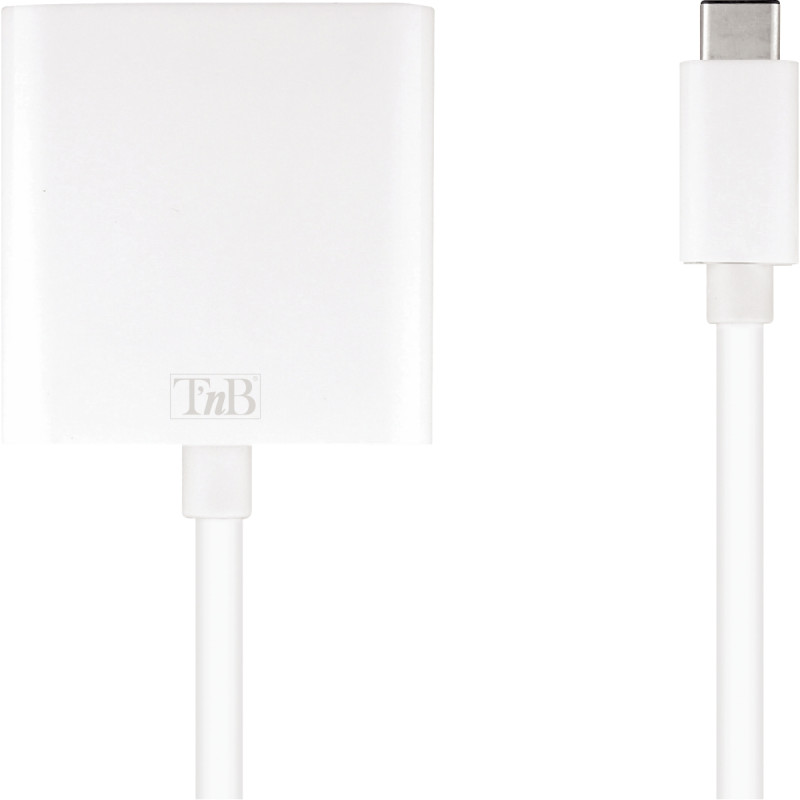 Adaptateur USB-C vers VGA blanc