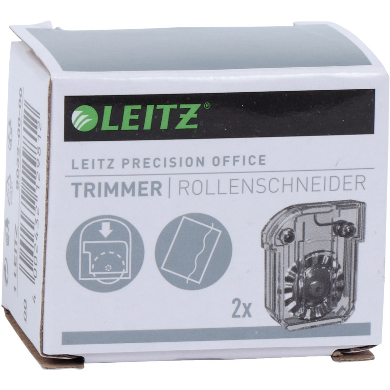 Lot de 2 lames de rechange coupe vague pour rogneuse Leitz Precision 9