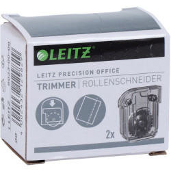 Lot de 2 lames de rechange coupe vague pour rogneuse Leitz Precision 9