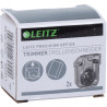 Lot de 2 lames de rechange coupe vague pour rogneuse Leitz Precision 9