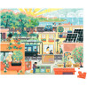 Puzzle 100 pièces, la ville verte