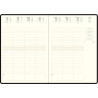 Agenda semainier Volga 21x29,7cm noir