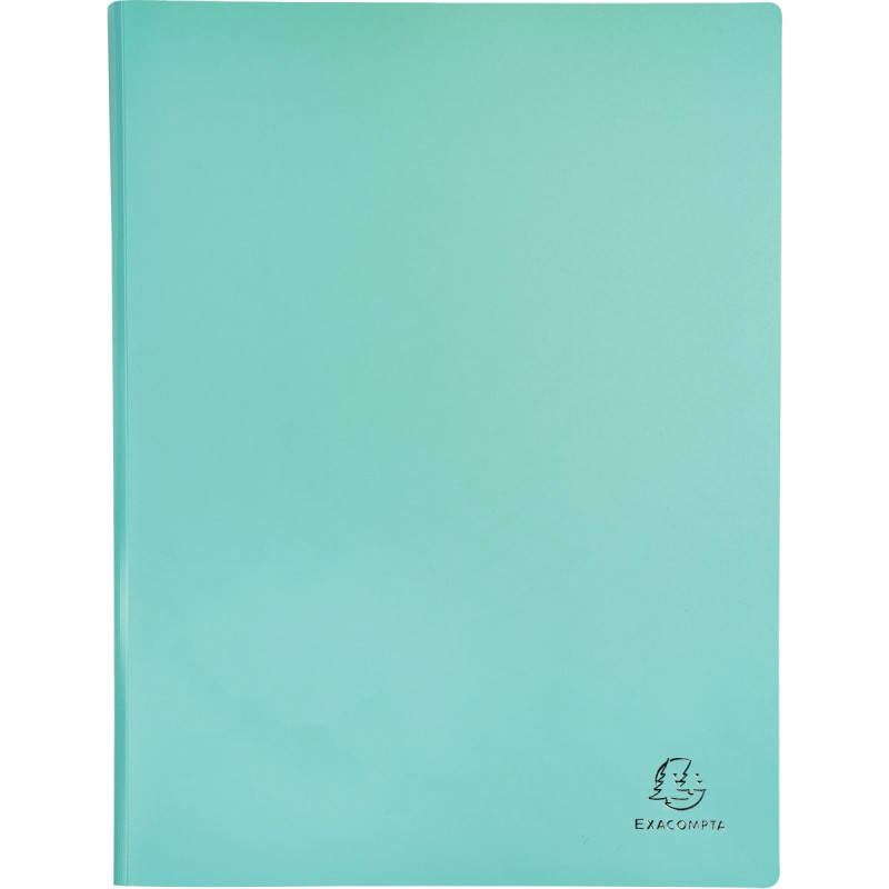 Protège-documents AQUAREL 60 vues en polypropylène, coloris assortis