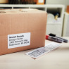 Pack de 6 rouleaux de 1000 étiquettes adresse 57 x 32