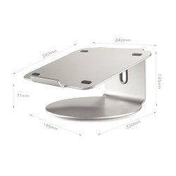 Support rotatif pour ordinateur portable