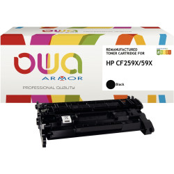 OWA cartouche laser noire haute capacité remanufacturée compatible HP