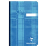Carnet broché 192 pages CLAIREFONTAINE, format 11x17 cm, quadrillé 5x5