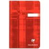 Carnet broché 192 pages CLAIREFONTAINE, format 11x17 cm, quadrillé 5x5