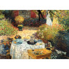 Puzzle en bois d'environ 100 pièces, LE DÉJEUNER de Claude MONET