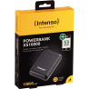 Batterie de secours Intenso XS 10000 mAh noire