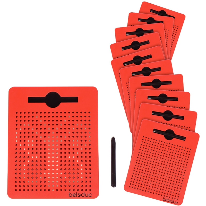 Set de 12 planches à dessin magnétiques