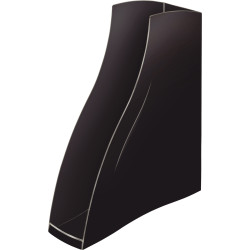 Porte-revues ELLYPSE recyclé noir