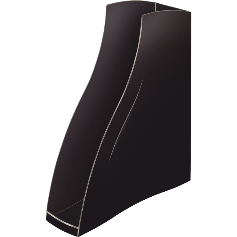 Porte-revues ELLYPSE recyclé noir