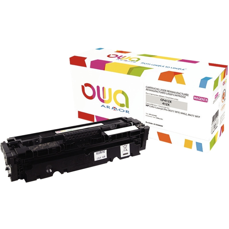 OWA cartouche laser magenta haute capacité remanufacturée compatible H