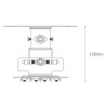 Support plafond court pour vidéoprojecteur