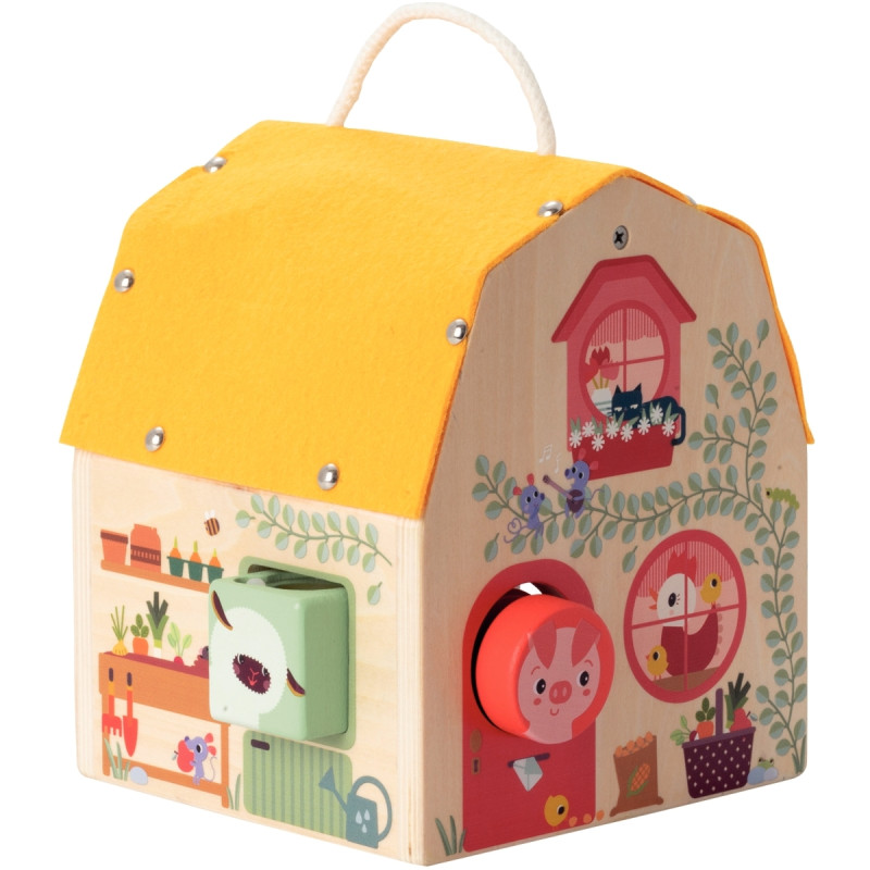 Maison sonore des formes en bois LILLIPUTIENS