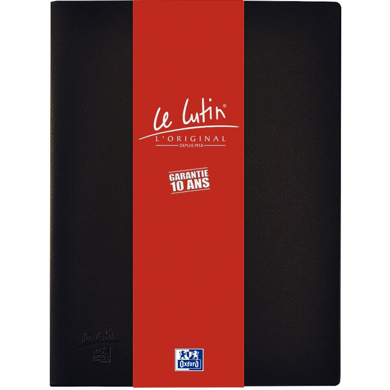 Protège-documents LE LUTIN L'ORIGINAL 40 vues, noir