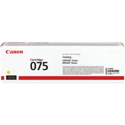 Canon 075 cartouche laser jaune authentique